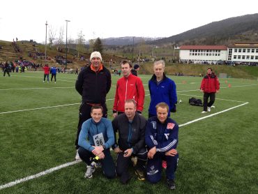 Eikefjord med herrer veteran på Breimstafetten 6.mai