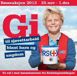 Bøsseaksjon for sjøvettopplæring