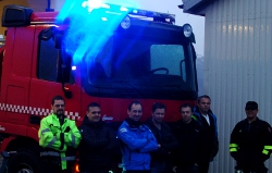 Julehelsing frå brannvesenet