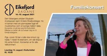 Familiekonsert og Smittevern
