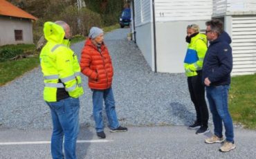 Eit lite steg vidare med gang/sykkelveg på Hovland