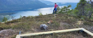 Fundament til tur-sælet klart